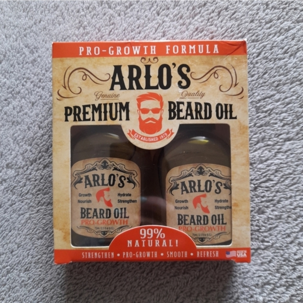 Arlo's Premium Beard Oil - New In Box